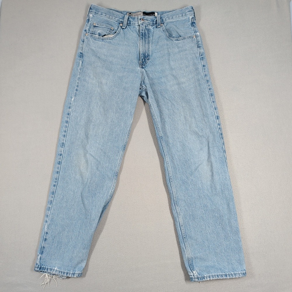 Levi's Jeans Men 33x32 Light Blue SilverTab Loose Fit Denim A3421-0001 90s Style